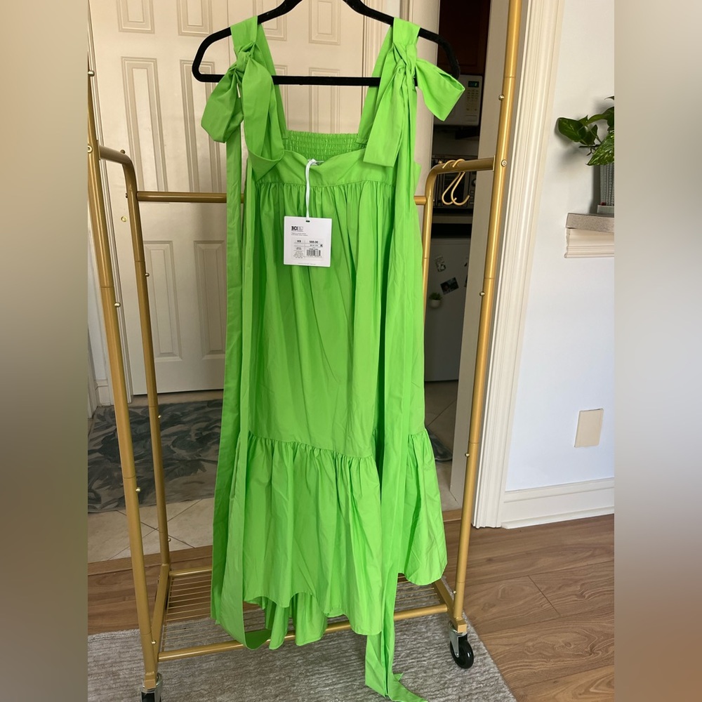 NWT- Target X. Christopher John Rogers collab. Maxi dress with long bow detail.